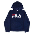 FILA Fleece Womens Blue Hoodie S