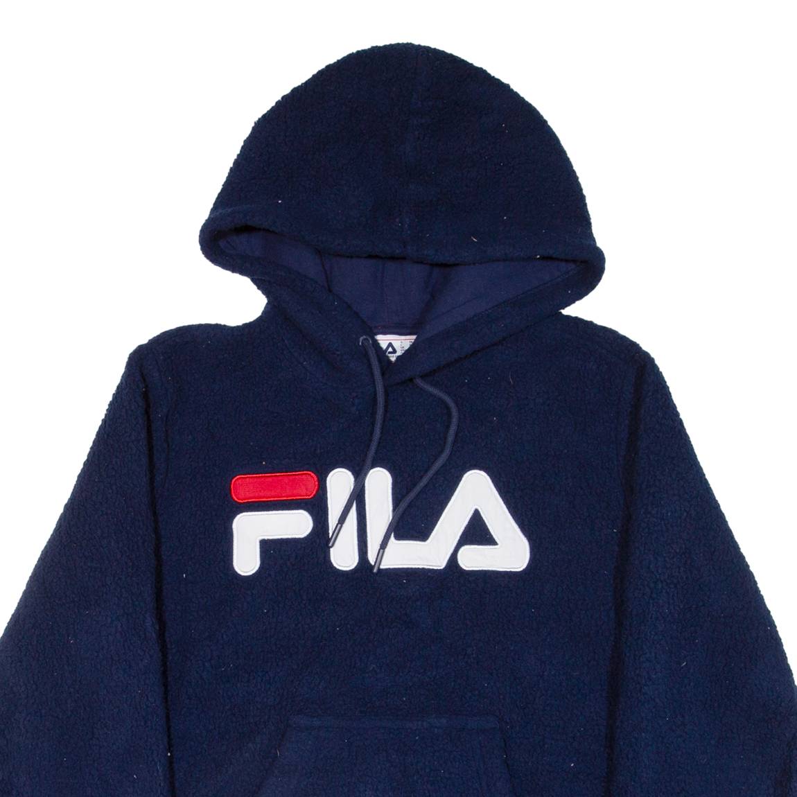 FILA Fleece Womens Blue Hoodie S