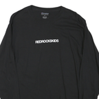 CHAMPION Mens Black Redrockskids Graphic Long Sleeve Crew Neck T-Shirt M