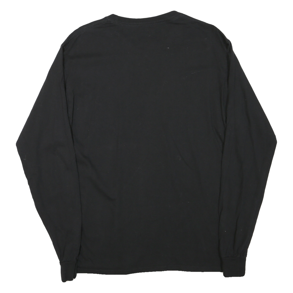 CHAMPION Mens Black Redrockskids Graphic Long Sleeve Crew Neck T-Shirt M