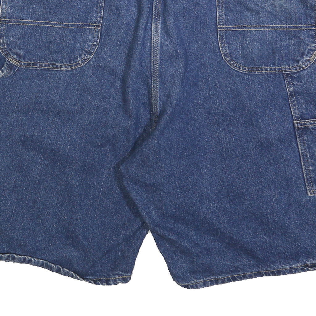 DICKIES Mens Denim Blue Casual Shorts 2XL W44 Cotton Blend Workwear