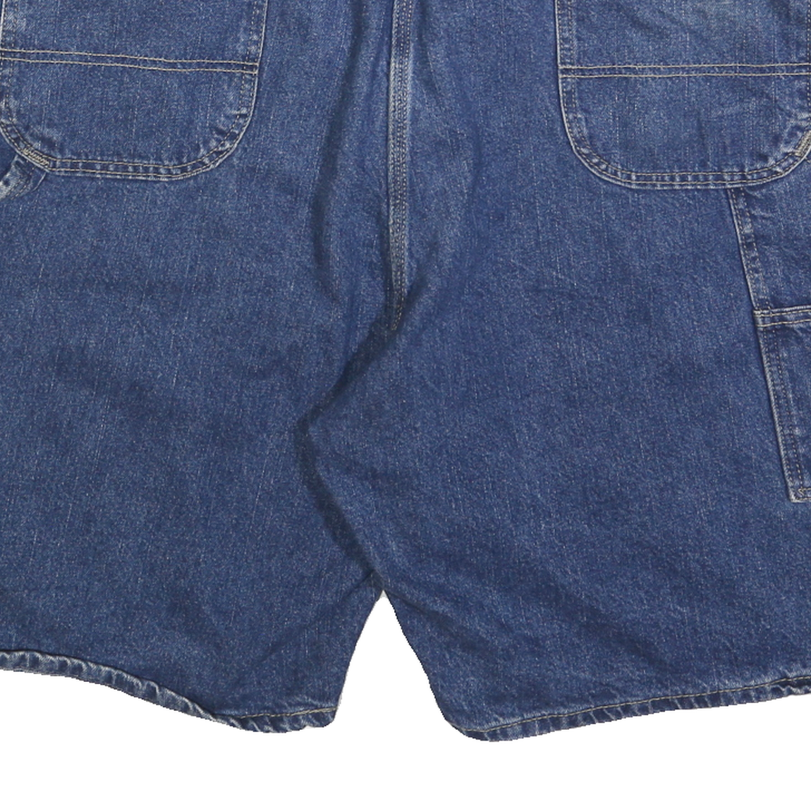 DICKIES Mens Denim Blue Casual Shorts 2XL W44 Cotton Blend Workwear