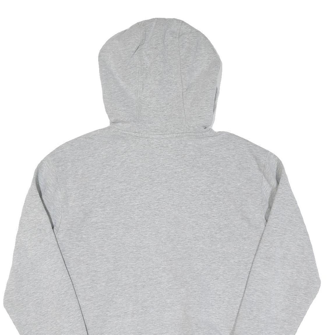 ELLESSE Womens Grey Cotton Hoodie UK 6 Pullover Casual Sweatshirt