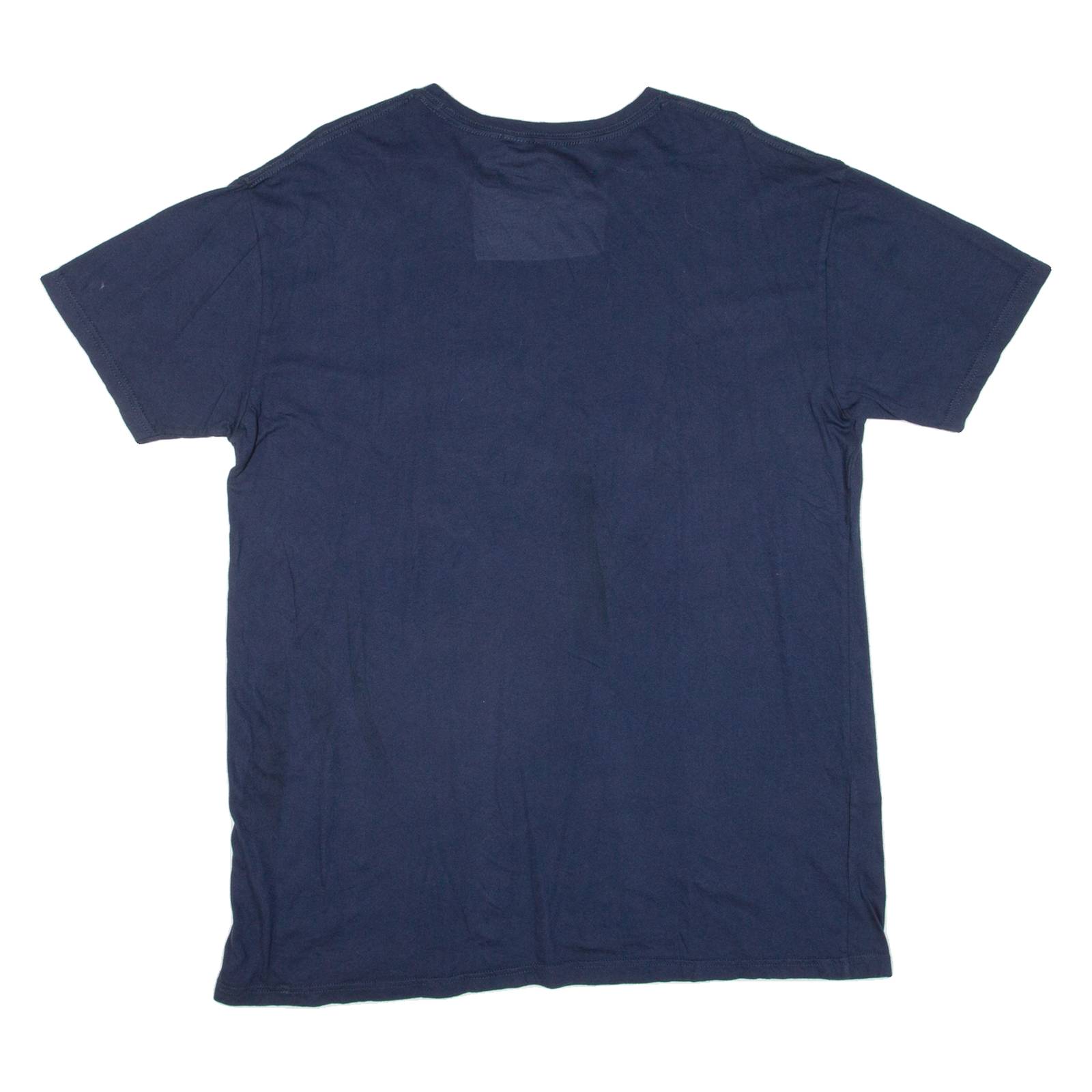 THE RETRO BRAND Colorado School Of Mines Mens T-Shirt Blue USA L