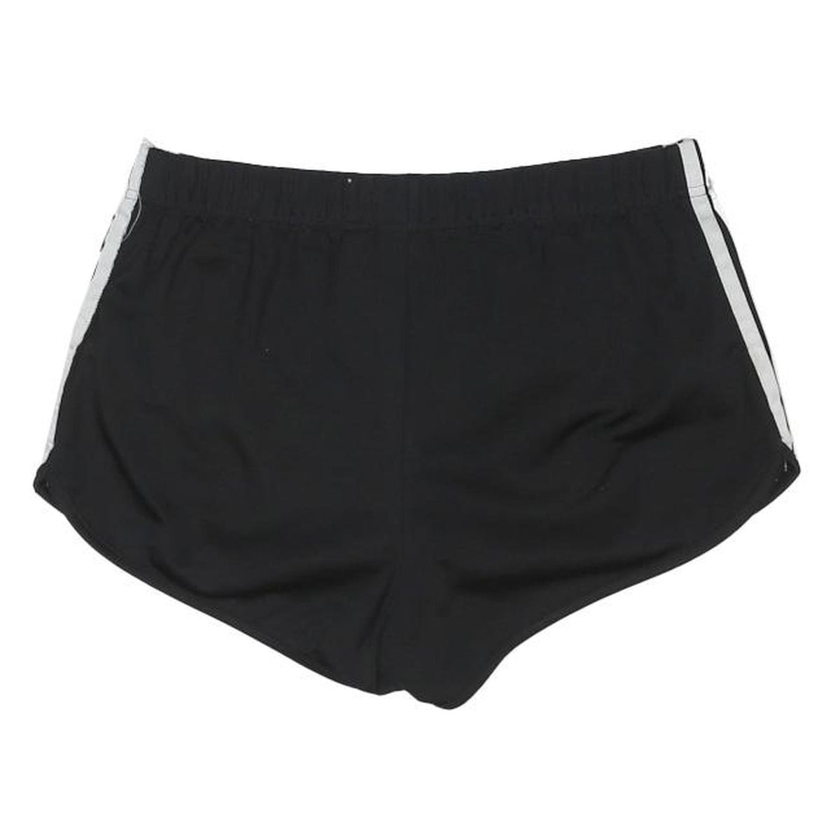 ADIDAS ORIGINALS Womens Black Casual Shorts UK 6 W28 Polyester Blend Sportswear