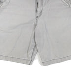 CARHARTT Mens Shorts Grey Casual M W34 Cotton Blend Relaxed Fit Workwear