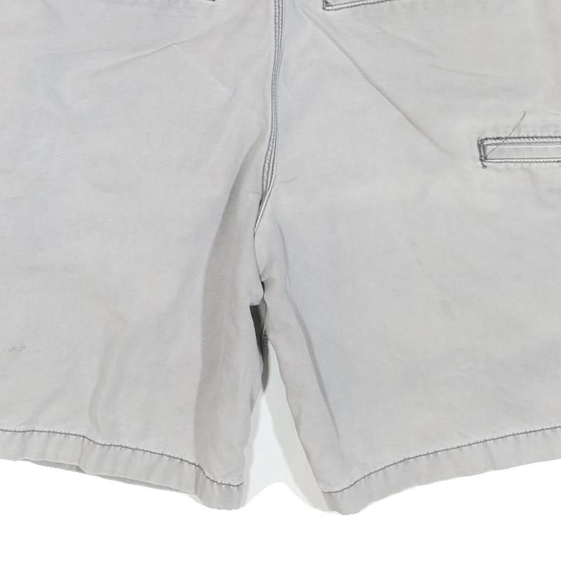 CARHARTT Mens Shorts Grey Casual M W34 Cotton Blend Relaxed Fit Workwear