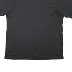 NAUTICA Mens Black Polo Shirt XL Cotton Blend Basic Short Sleeve Classic Fit