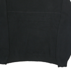 NAUTICA Mens Black Cotton Plain Crew Neck Basic Knit Jumper XL Casual