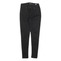 LEVI'S Womens Jeans Black Slim Skinny Denim W26 L28 Classic Fit Zip