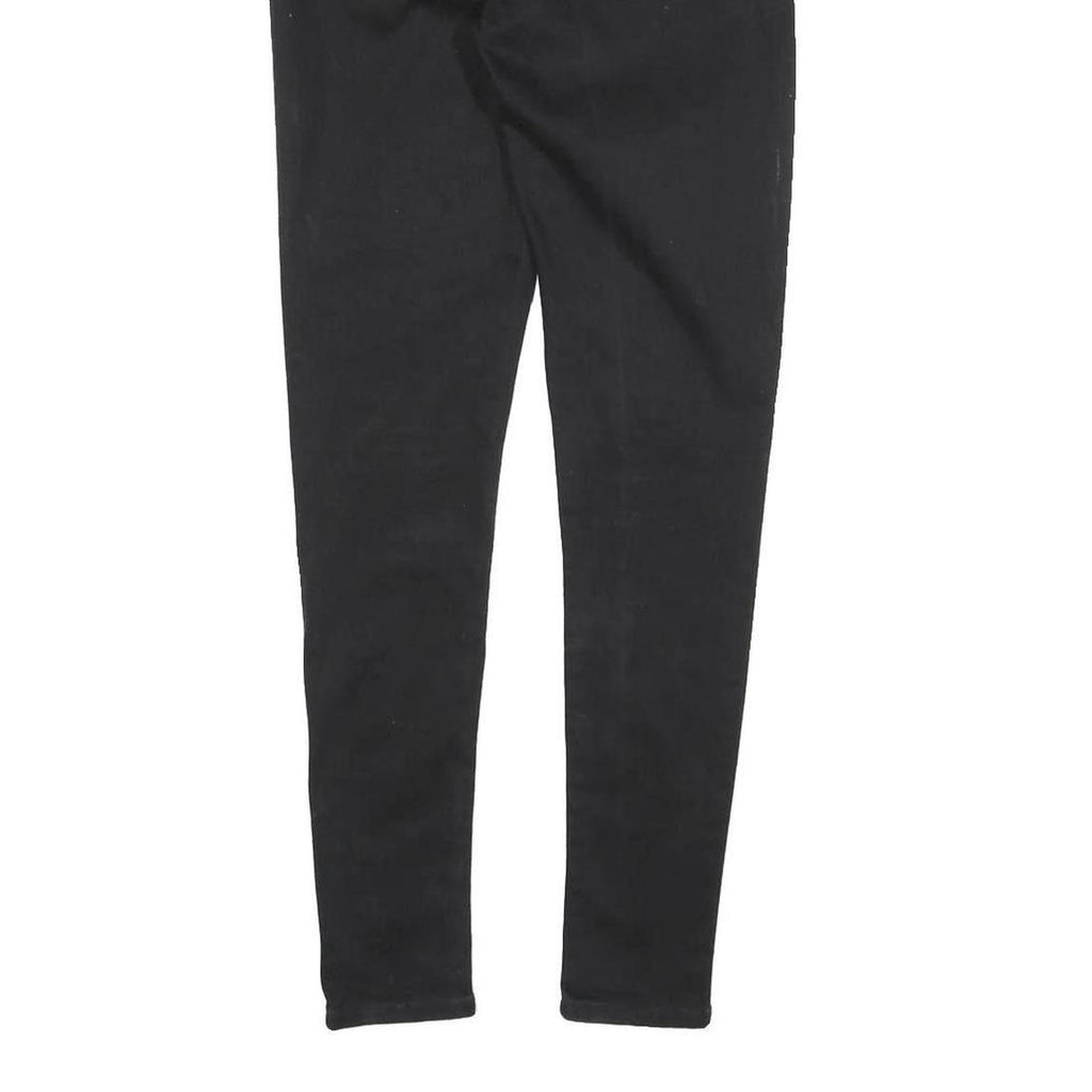 LEVI'S Womens Jeans Black Slim Skinny Denim W26 L28 Classic Fit Zip