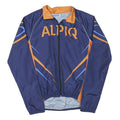 Mens Blue & Orange ALPIQ Polyester Blend Track Jacket M Sports Casual