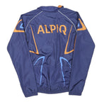 Mens Blue & Orange ALPIQ Polyester Blend Track Jacket M Sports Casual