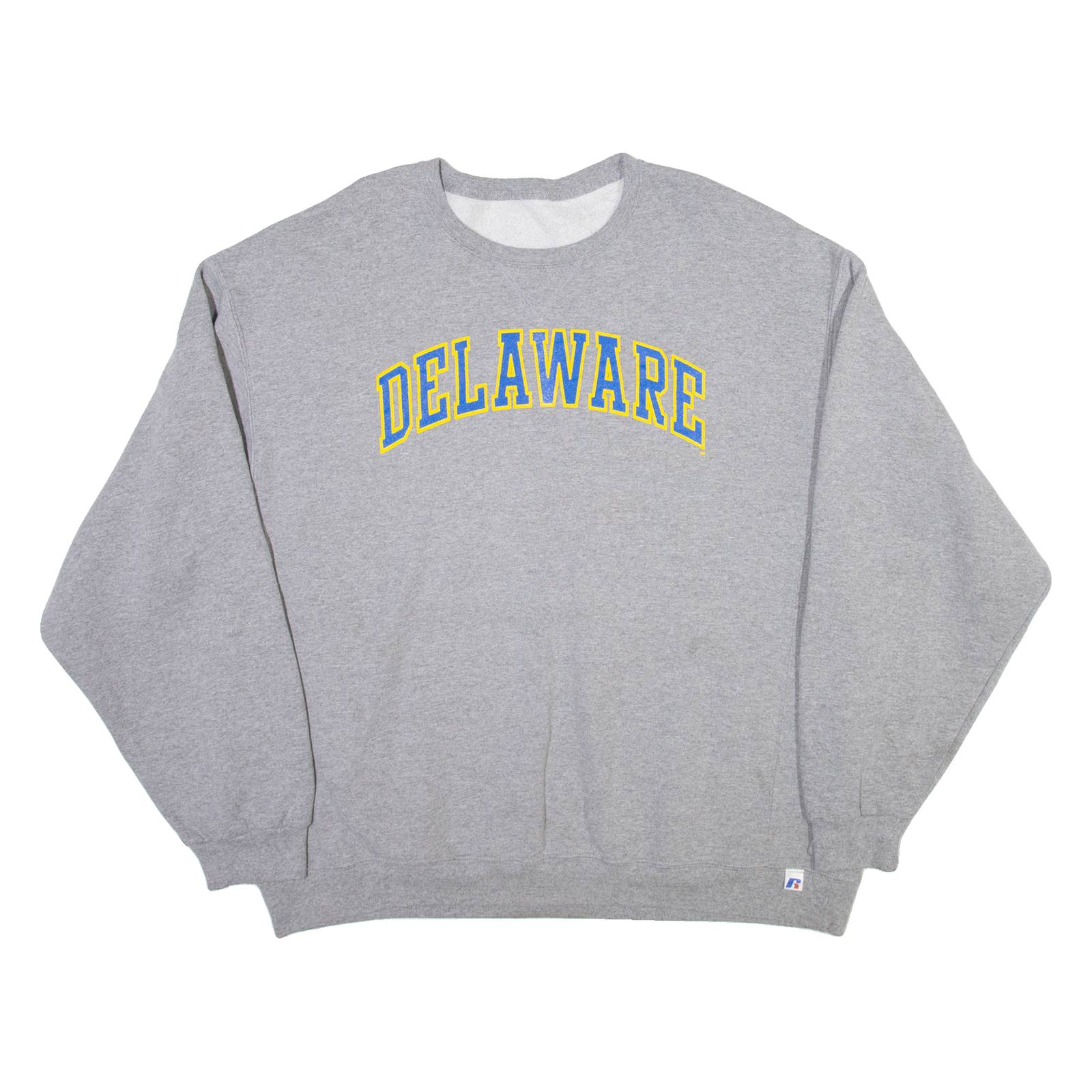 Delaware Mens Sweatshirt Grey USA XL
