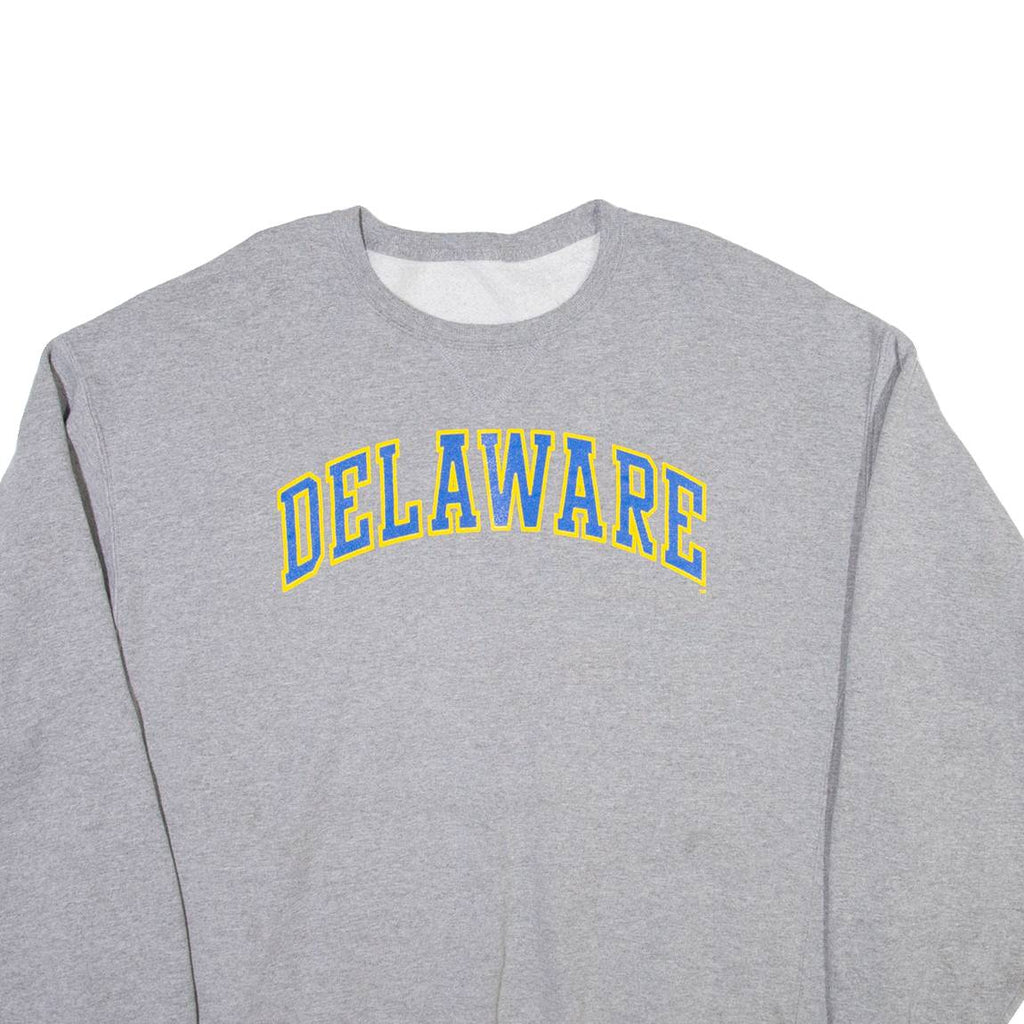 Delaware Mens Sweatshirt Grey USA XL