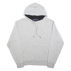 CHAMPION Mens Grey Hoodie M Cotton Blend Pullover Classic Comfort Casual