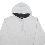CHAMPION Mens Grey Hoodie M Cotton Blend Pullover Classic Comfort Casual