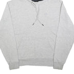 CHAMPION Mens Grey Hoodie M Cotton Blend Pullover Classic Comfort Casual