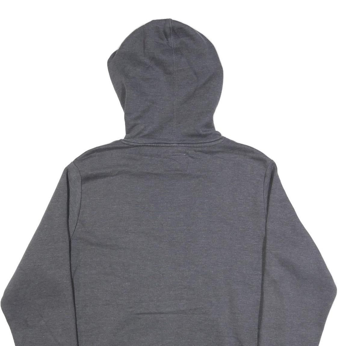 CHAMPION Mens Grey Hoodie M Cotton Blend Pullover Casual Streetwear