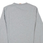 NIKE Mens Grey International Crew Neck S Cotton Blend Sweatshirt