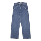 CARHARTT WIP Womens Jeans Blue Loose Straight Denim Medium W25 L28 Casual