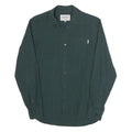 CARHARTT WIP Mens Green & Navy Check Shirt XS Long Sleeve Cotton Casual