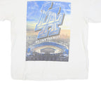 SHAKA Mens White T-Shirt 2XL Short Sleeve Crew Neck LA Graphic Print