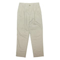 TOMMY HILFIGER Mens Regular Beige Cotton Blend Trousers W34 L34 Classic Button