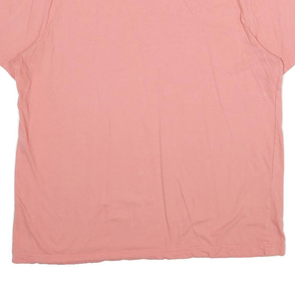 NAUTICA Mens Pink XL T-Shirt Short Sleeve Crew Neck Cotton Classic Pocket