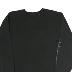 CARHARTT Mens Black Sweatshirt Crew Neck L Workwear Casual Cotton Pullover