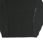 CARHARTT Mens Black Sweatshirt Crew Neck L Workwear Casual Cotton Pullover