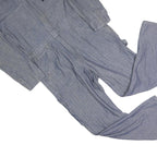 DICKIES Mens Blue Cotton Blend Regular Fit Dungarees M W35 L29 Workwear