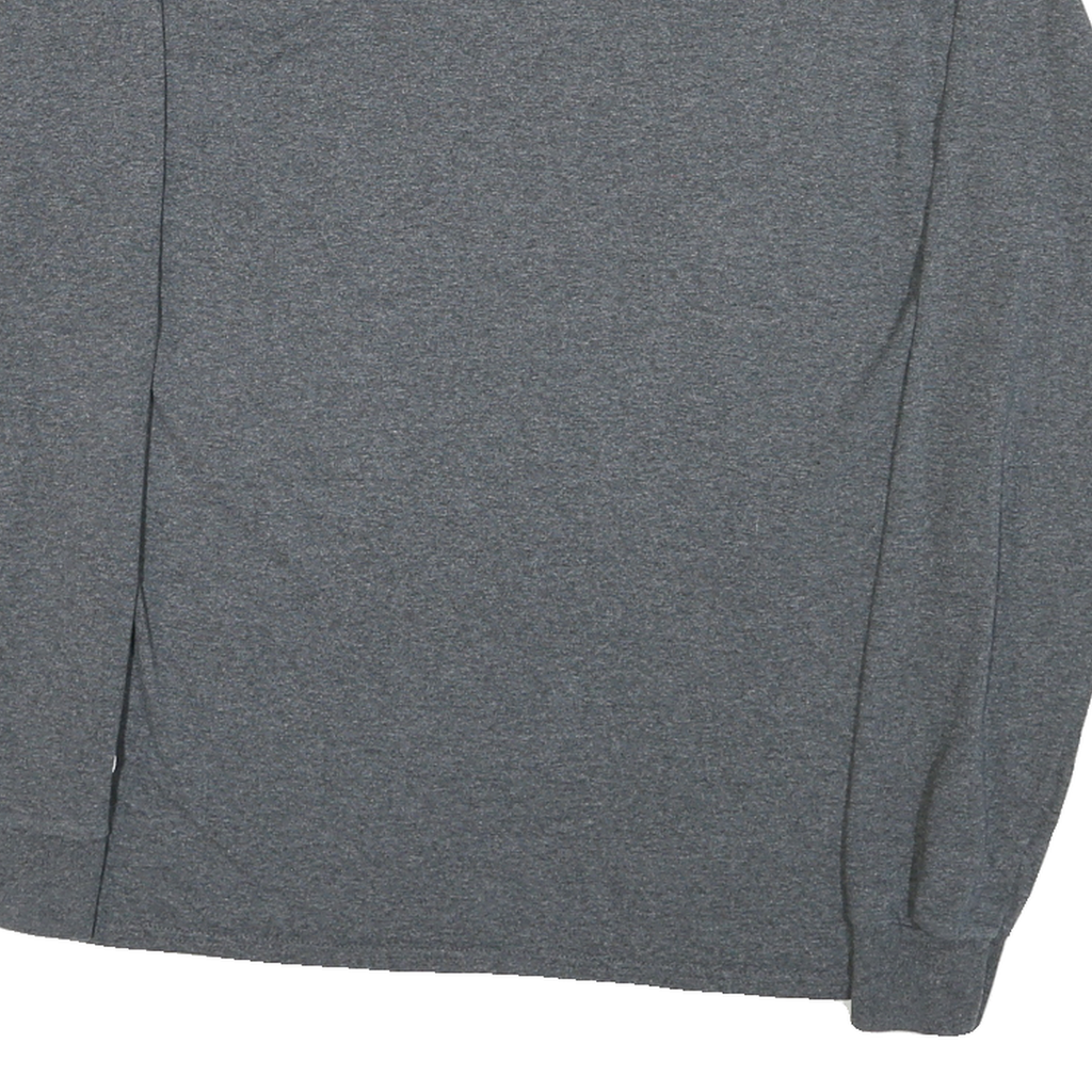 CHAMPION Mens Grey Salve Regina University Graphic T-Shirt M Long Sleeve Crew