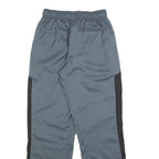 PUMA Mens Joggers Grey & Black Slim Straight S W26 L29 Sportswear Bottoms