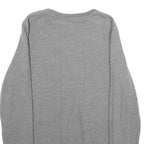 TRUE RELIGION Mens Grey Cotton Blend Sweatshirt Crew Neck M Casual Pullover