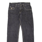 SOUTHPOLE Mens Jeans Black Regular Straight W29 L30