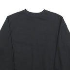 REEBOK Boys Black Anaheim Ducks Crew Neck XL Sweatshirt Cotton Blend Pullover