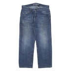 DKNY Womens Jeans Blue Relaxed Straight Denim Medium W32 L27 Classic Style