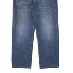 DKNY Womens Jeans Blue Relaxed Straight Denim Medium W32 L27 Classic Style