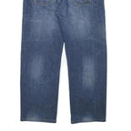 DKNY Womens Jeans Blue Relaxed Straight Denim Medium W32 L27 Classic Style