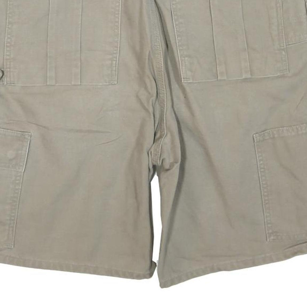 CARHARTT Mens Shorts Beige Casual Cargo Polyester Blend L W38 Workwear