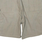 CARHARTT Mens Shorts Beige Casual Cargo Polyester Blend L W38 Workwear