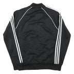 ADIDAS Mens Black & White Originals Track Jacket S Polyester Blend Zip Classic
