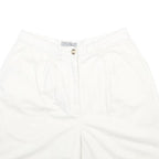 EDDIE BAUER Womens White Casual Cotton Shorts S W26 Relaxed Fit Summer