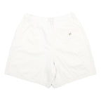 EDDIE BAUER Womens White Casual Cotton Shorts S W26 Relaxed Fit Summer