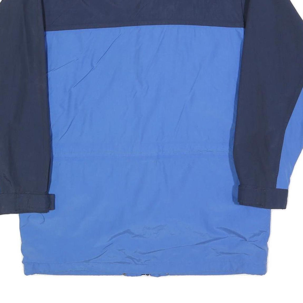 CLIQUE Mens Blue & Navy Zip Jacket M Polyester Blend Colourblock Casual Outdoor