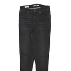 LEVI'S Womens Jeans Black Slim Skinny Denim Medium W26 L27 Stretch Cotton Blend