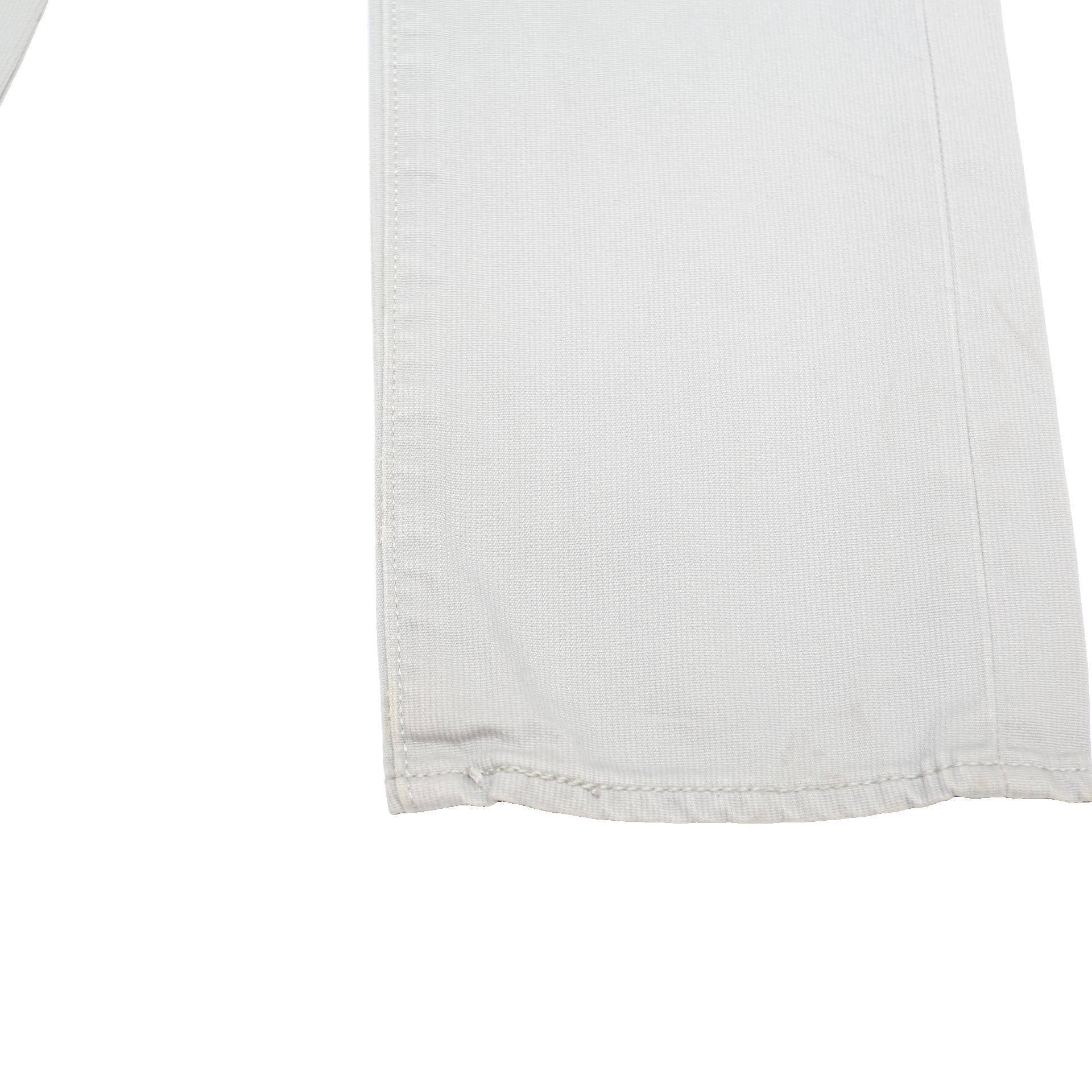 LEVI'S Mens Cotton Blend White Slim Straight Trousers W29 L32 Zip Closure Casual