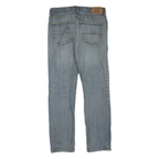 LEVI'S Womens Regular Fit Blue Denim Jeans W32 L31 Classic Zip Cotton Blend