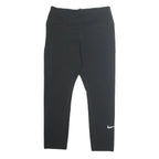 NIKE Womens Joggers Black Slim Tapered M W23 L21 Sports Activewear